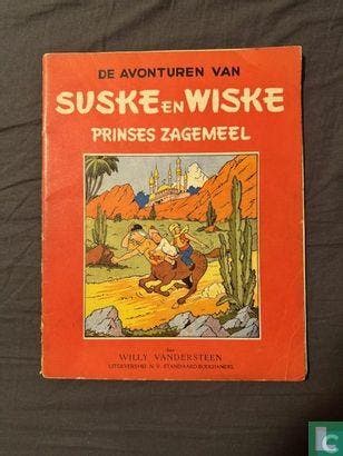 Suske en Wiske - Prinses Zagemeel - 1950, Eén stripboek, Verzenden, Gelezen, Vandersteen, Willy.