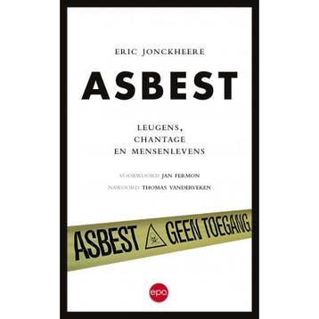Asbest | Eric Jonckheere | Nieuw, Ophalen of Verzenden, Nieuw, Eric Jonckheere