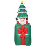 TRUUSK Opblaasbare Kerstdecoratie Met LED-lampjes - Polyeste, Verzenden, Nieuw