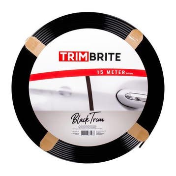 Trimbrite deurrandbeschermer zwart 8x5mm (15 meter), Ophalen of Verzenden, Nieuw, Seat
