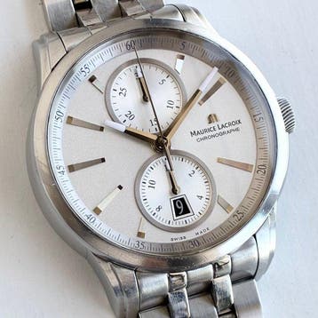 Maurice Lacroix - Pontos Chronograph - PT6178-SS001-130 -, Nieuw