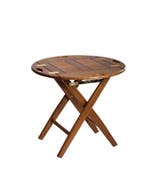 Butlertafel Teak Rond 60cm, Watersport en Boten, Ophalen of Verzenden, Nieuw, Zeilboot of Motorboot