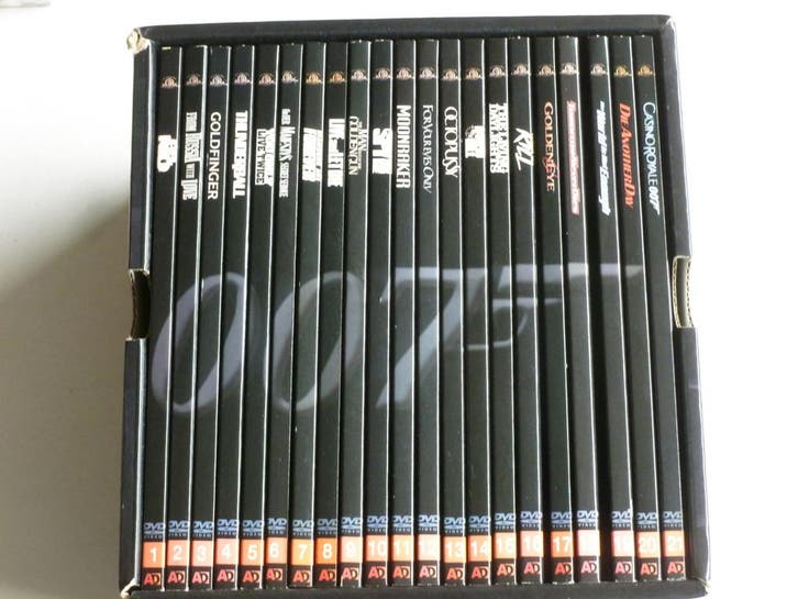James Bond 007 Box (21 DVD), Cd's en Dvd's, Dvd's | Klassiekers, Zo goed als nieuw, Verzenden