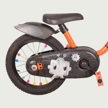 B-TWIN kinderfiets 14 inch, Ophalen of Verzenden, Gebruikt, B-TWIN