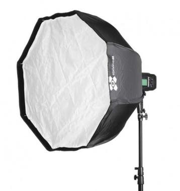 Opvouwbare Octabox / Softbox - 80cm - Type Flex-Octa-80, Nieuw