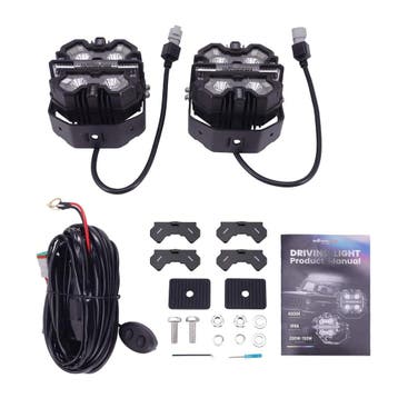 Square LED Work Light RGB DRL 212W voor SUV 4X4 Marine Bo..., Verzenden, Nieuw, Universele onderdelen