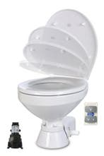 Jabsco Elektrisch Toilet Quiet Flush Regular 24V Spoelwaterp, Watersport en Boten, Bootonderdelen, Ophalen of Verzenden, Nieuw