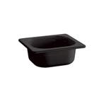 GGM Gastro | (6 stuks) Melamine GN-bak GN 1/6 - ECO - zwart, Verzenden