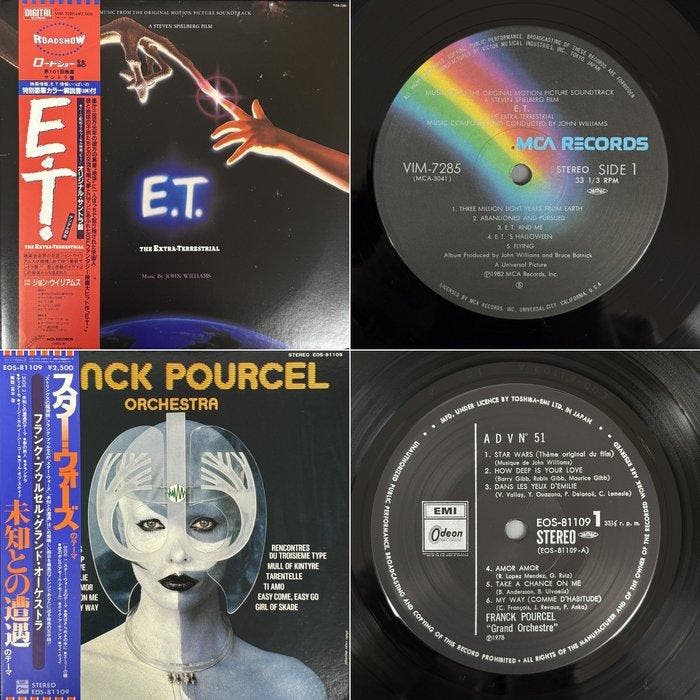 John Williams, Various Original Soundtracks - E.T. The, Cd's en Dvd's, Vinyl Singles