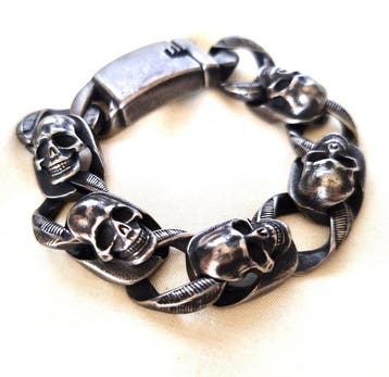 Armband - Memento Mori - Zetel van de ziel, van de geest en