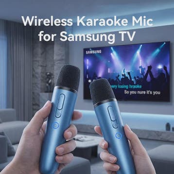 Puremic Draadloze Karaoke Microfoon voor Samsung TV, Verzenden, Nieuw
