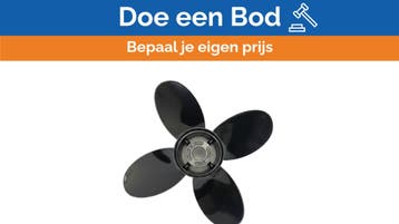 Bieden: Michigan Vortex 4-Blade Marine Propeller 15 x 16 RH, Ophalen of Verzenden, Nieuw