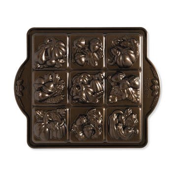 Nordic Ware Herfst Bakvorm Vierkant, Hobby en Vrije tijd, Verzenden, Nieuw