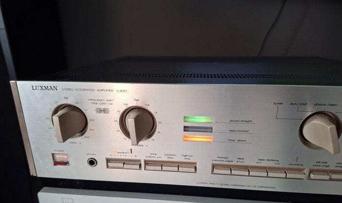 Luxman - L-430 Solid state geïntegreerde versterker, Audio, Tv en Foto, Radio's