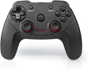 NEDIS Gamepad | Draadloos | Werkt op batterijen | PC | Aanta, Verzenden, Zo goed als nieuw
