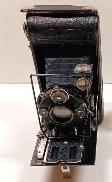 Voigtländer alte Rollfilmbalgencamera aus ca. 1920, seltenes, Nieuw