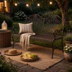 Tuinbank - Metaal - Sierlijke - Romantisch, Antiek en Kunst