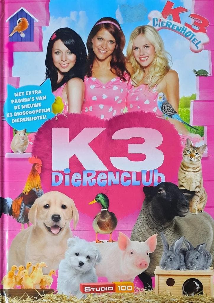 K3 dierenclub 9789059169500 Studio 100, Boeken, Overige Boeken, Gelezen, Verzenden