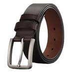 Fako Fashion - Riem Heren - Bruin - 110 cm - Broekriem -, Kleding | Dames, Riemen en Ceinturen, Verzenden, Nieuw