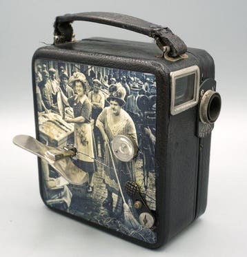 Pathe Baby 9,5 Tributo a Laurel & Hardy Filmcamera