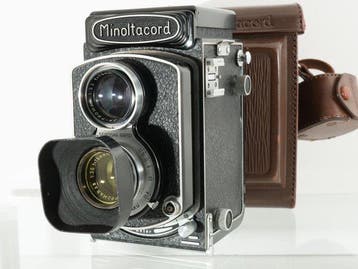 Minolta Minoltacord with Chiyoko Promar SIII 3,5/75mm Metal, Nieuw
