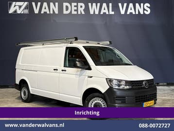 Volkswagen Transporter | 2.0 TDI 102pk L2H1 Inrichting Euro6, Gebruikt, Euro 6, Volkswagen, Wit