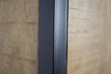 DRESSOIR 2 deuren/3 laden 180 cm massief mango ZOMER PRIJS, Overige houtsoorten, Verzenden, 150 tot 200 cm, Nieuw