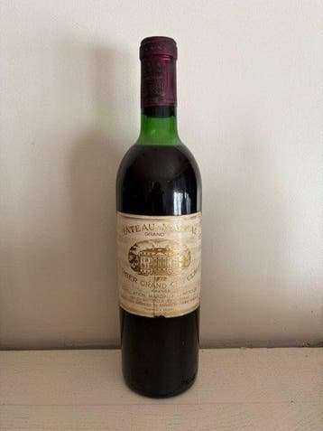 1972 Château Margaux - Margaux 1er Grand Cru Classé - 1 Fles, Nieuw
