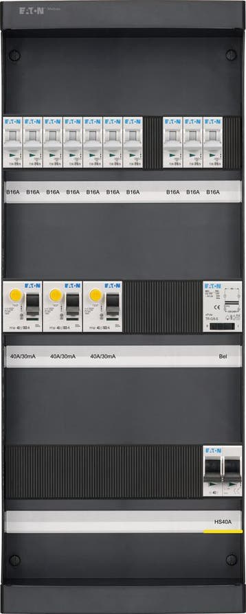 Eaton Medusa groepenkast | 10 groepen en beltransformator |, Ophalen of Verzenden, Nieuw, Groepenkast