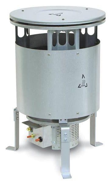 Oklima SW128 gasheater 15 - 31 kW RVS, Ophalen of Verzenden