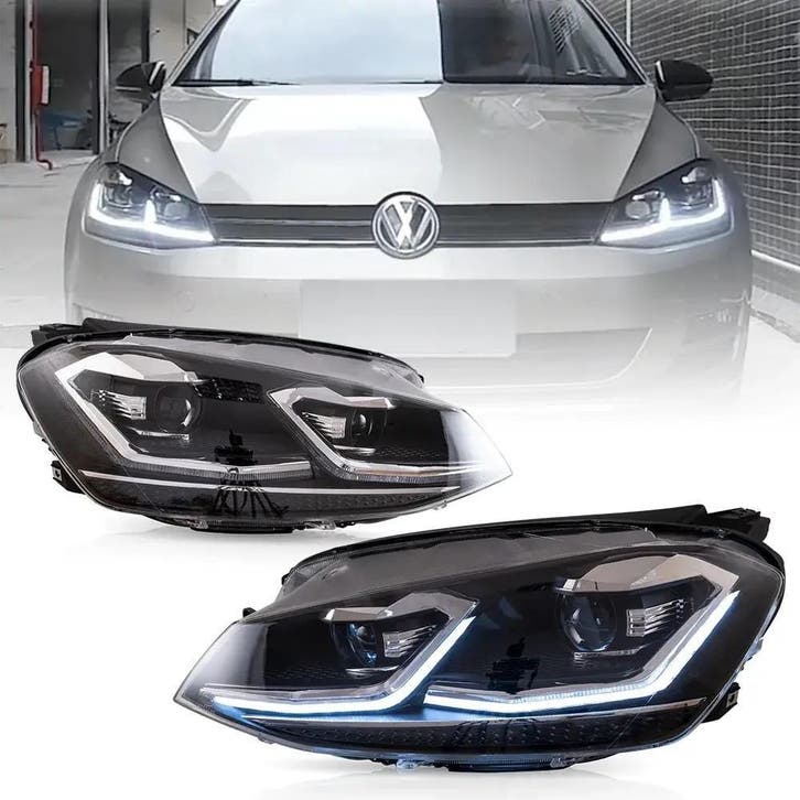 koplampen Volkswagen Golf 6, Auto-onderdelen, Verlichting, Nieuw, 3 maanden garantie, Volkswagen, Ophalen of Verzenden