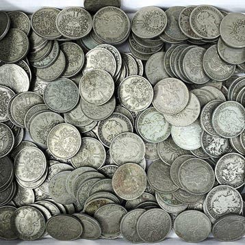 Portugal. Lot with 200x 1 Escudo Alpaca Coins - mixed lot