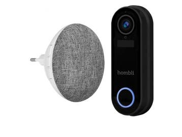 Hombli Smart Doorbell Pack - Videodeurbel met Chime 2 - Full, Verzenden, Zo goed als nieuw