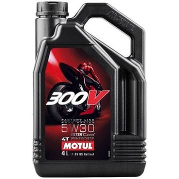 Motul 5W30 300V 4T 4L Motorolie, Verzenden, Nieuw