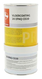 2-K Epoxy Vloercoating CD20 Gebroken Wit (RAL 9010) 1 Kg, Verzenden, Nieuw