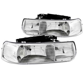 ANZO 1999-2002 Chevrolet Silverado 1500 Crystal Headlights, Auto-onderdelen, Verlichting, Ophalen of Verzenden, Nieuw