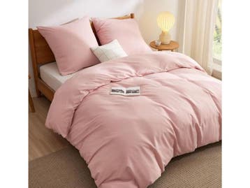 Veiling - BEDSURE dekbetovertrekset 200 x 200 cm, Gebruikt