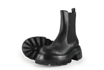 Jeffrey Campbell Enkellaarzen in maat 39 Zwart, Verzenden, Zwart, Lage of Enkellaarzen, Zo goed als nieuw