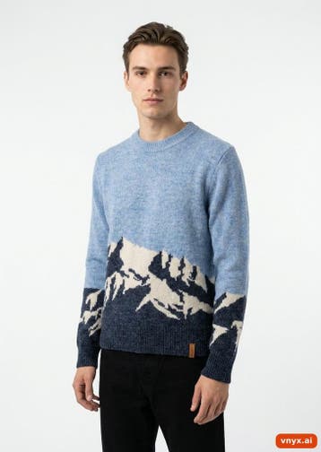AYACUCHO Truien Heren maat S Blauw Vintage, Ophalen of Verzenden, Nieuw, AYACUCHO