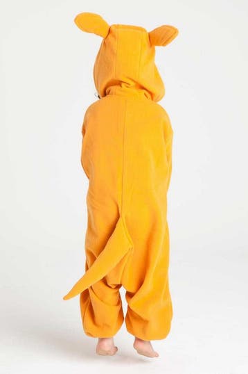 KIMU® Onesie Kangoeroe Pak 140-146 Kangoeroepak Kostuum Oran, Ophalen of Verzenden, Nieuw