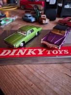 Dinky Toys 1:43 - Modelauto (2) - Groene Coupé FORD, Hobby en Vrije tijd, Modelauto's | 1:5 tot 1:12, Nieuw