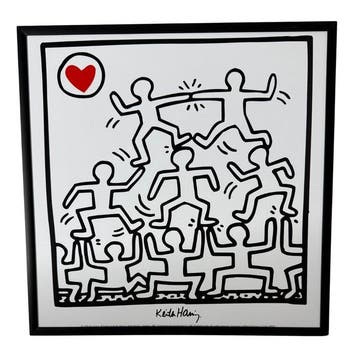 Keith Haring - LEM art group - 1987 - rare find - Jaren 1980