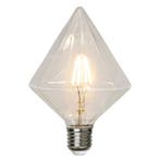 E27 diamant LED lamp Coen, 3,2 Watt, 2700K (Extra warm wit), Ophalen of Verzenden, Nieuw, Minder dan 30 watt, Led-lamp