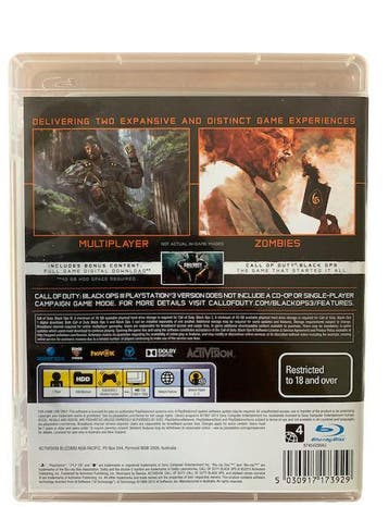 Call Of Duty Black Ops 3 (Cover 18+ Restricted) (PS3), Verzenden, Nieuw