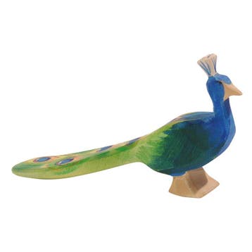Ostheimer houten pauw speelfiguur - van €32,50 voor €31,45, Ophalen of Verzenden, Nieuw