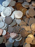 kilo munten per soort  Kilo wereld - Nederland, Ophalen of Verzenden, Overige landen, Losse munt, Zilver