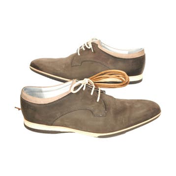 Van Lier - heren veterschoenen- grijs - maat 43, Kleding | Heren, Schoenen, Nieuw