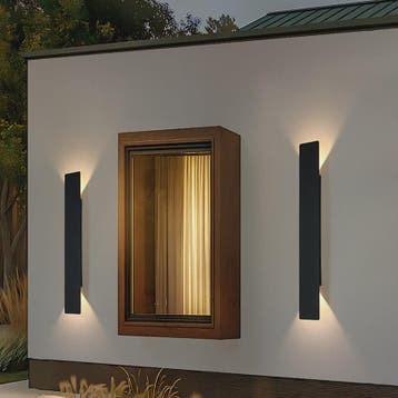 Waterdichte LED Wandlamp Buiten - Aluminium Up/Down Light -, Tuin en Terras, Verzenden, Nieuw