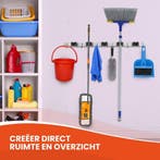 2dekans | TTD® Luxe XXL Bezemhouder – Zelfklevend – 5, Tuin en Terras, Ophalen of Verzenden, Zo goed als nieuw, TTD