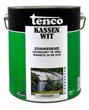 Tenco kassenwit 5 liter, wit, Verzenden